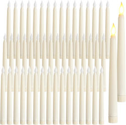 8.5 in Ivory Battery Operated Candles