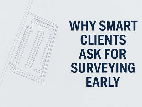 Why Smart Clients Ask for Surveying Early