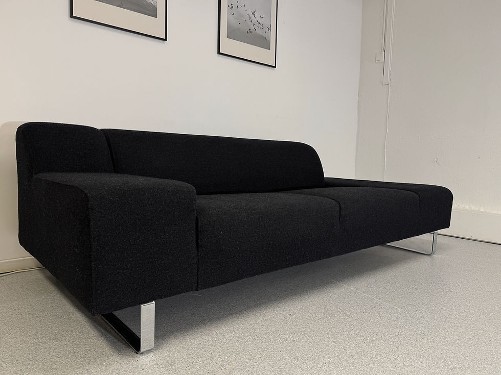 Miniatyrbilde: Bolia 3-seter Sofa “Open End” – Svart