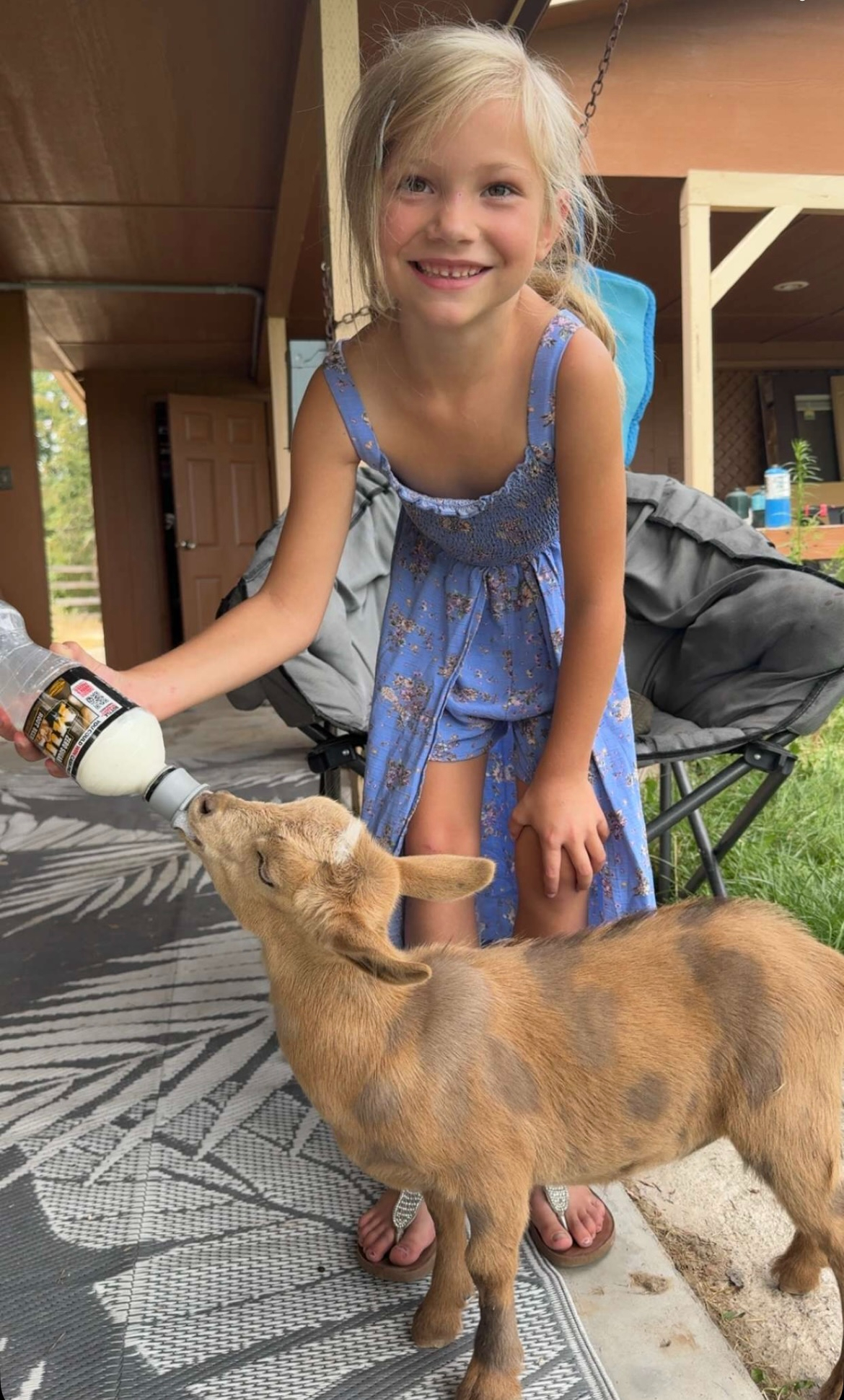 Goat therapy