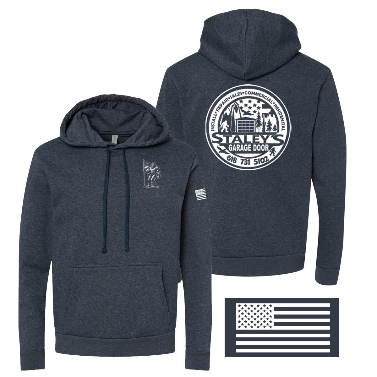 Staley's Garage Door Soft Hoodie