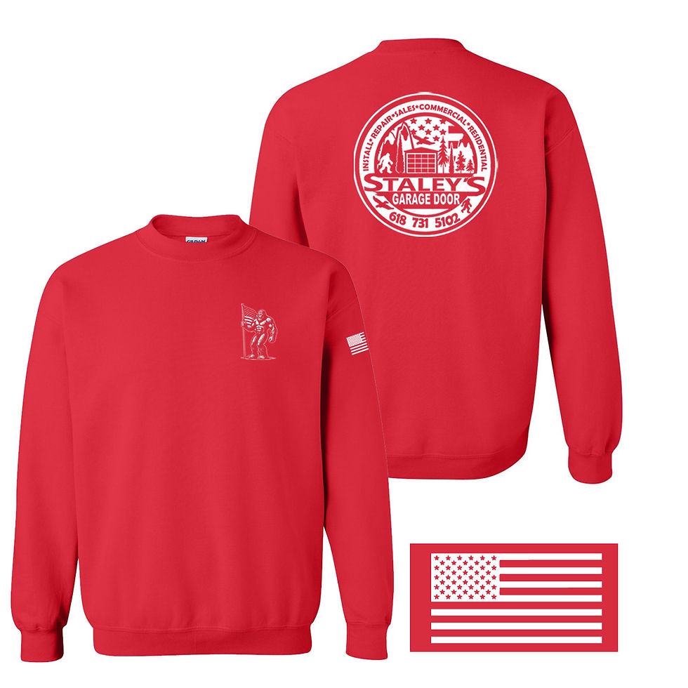 Thumbnail: Staley's Garage Door Sweatshirt