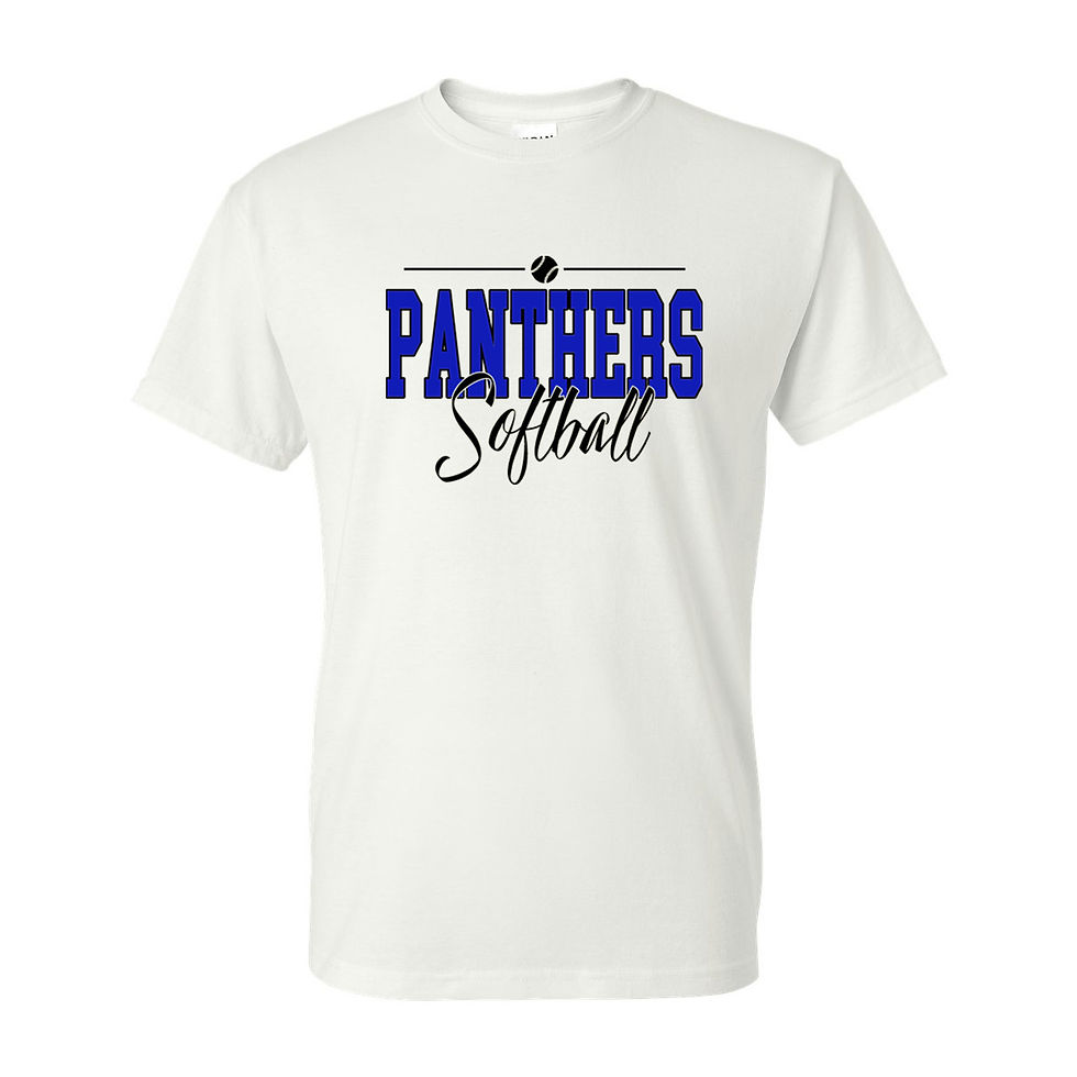 Panthers Softball Tee