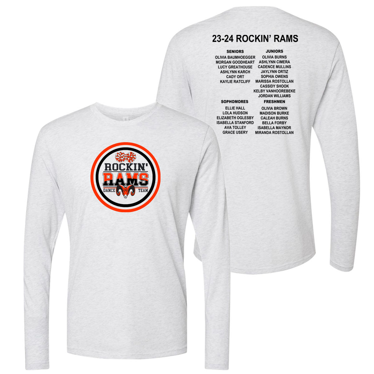 Rockin' Rams Long Sleeve Tee