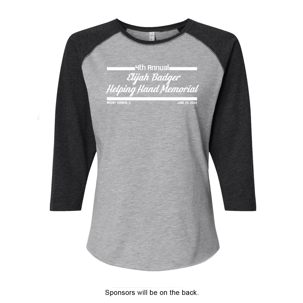 Eli Badger Women's Raglan