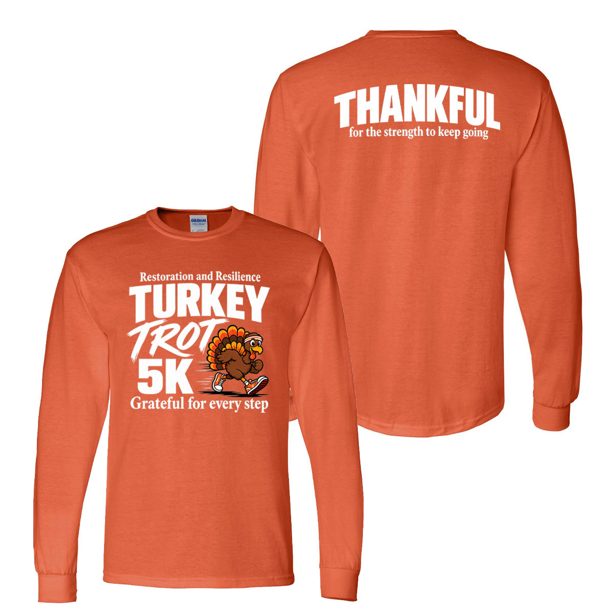 Turkey Trot 5K Long Sleeve Tee