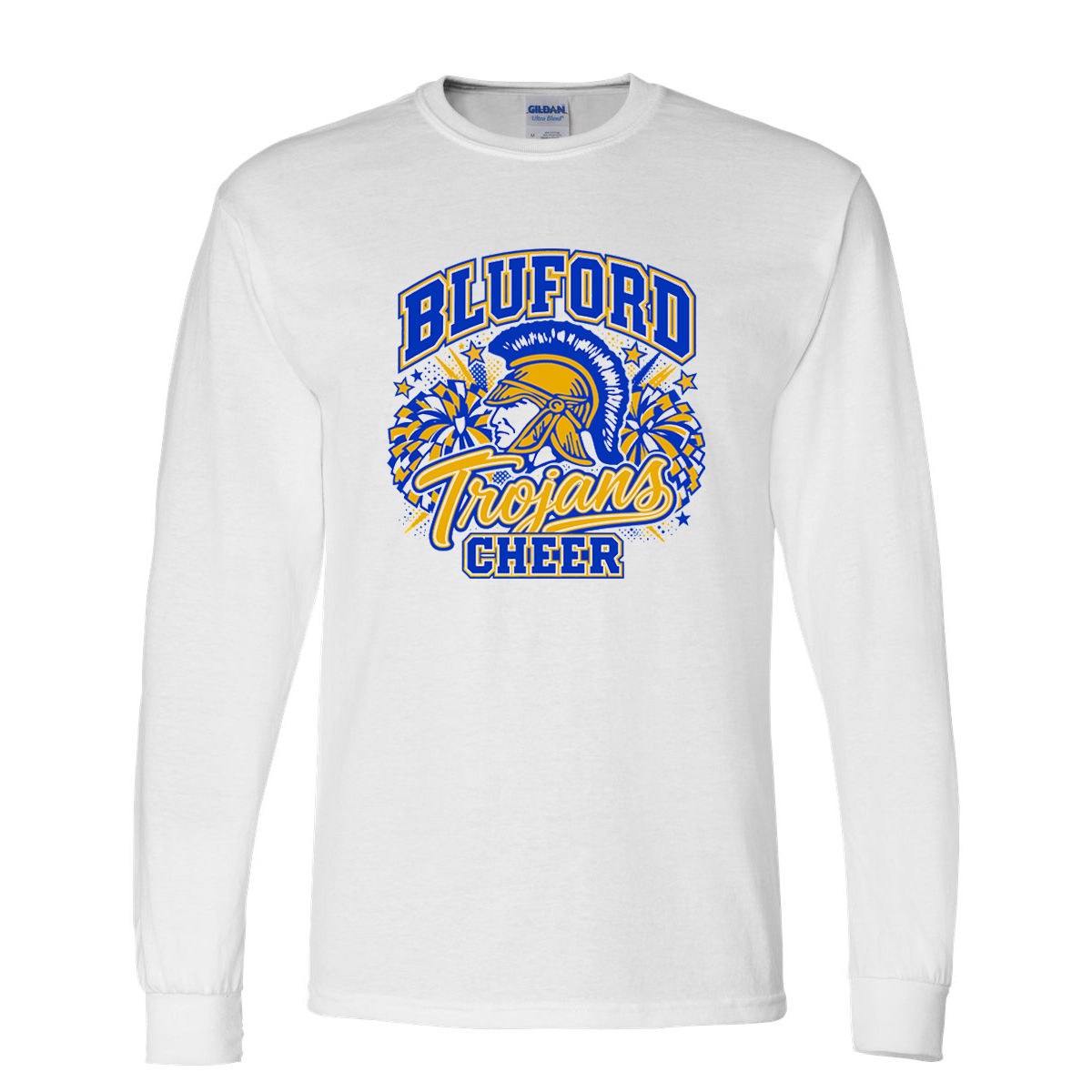 Trojans Cheer Long Sleeve Tee