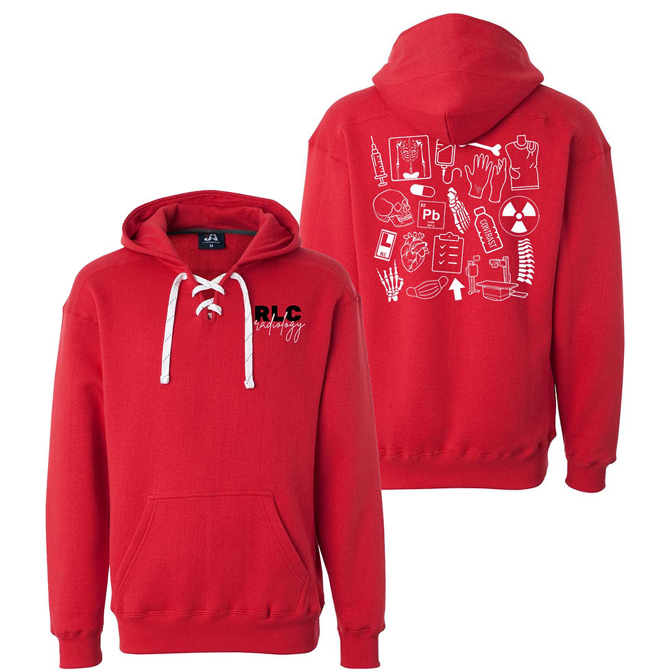 RLC Radiology Sport Lace Hoodie