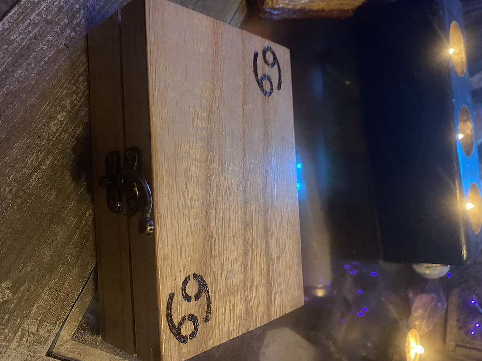 Thumbnail: Small zodiac wish /manifestation boxes 