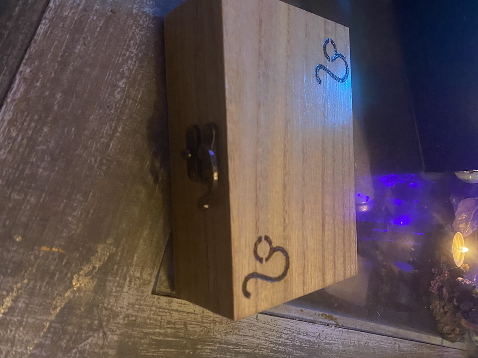 Thumbnail: Small zodiac wish /manifestation boxes 