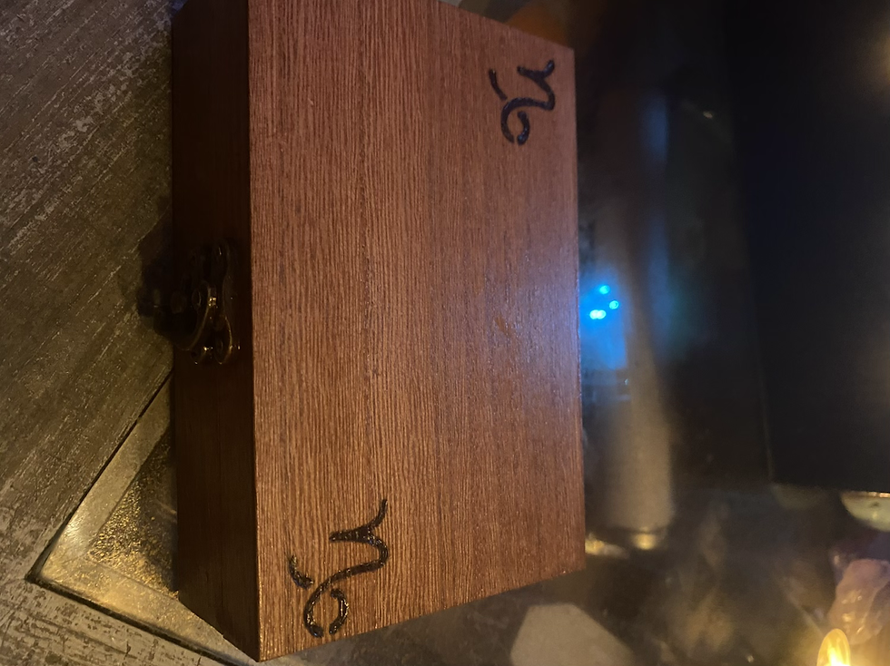 Thumbnail: Small zodiac wish /manifestation boxes 