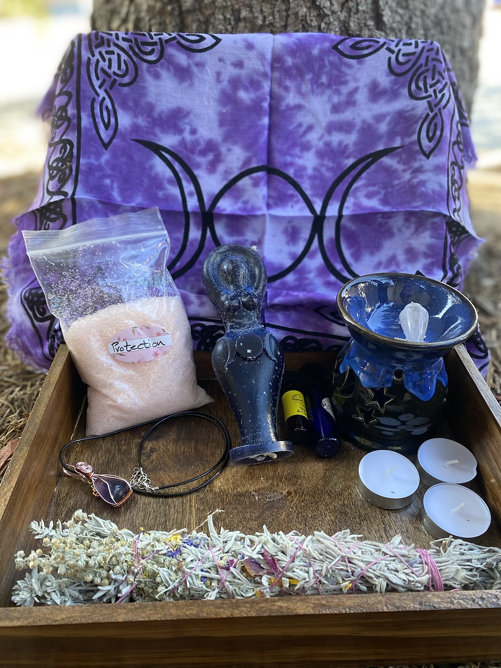 Thumbnail: Goddess manifestation box (triple moon goddess box 