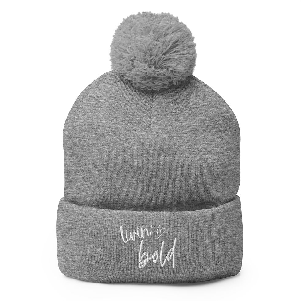 Thumbnail: LIVIN' BOLD POM POM BEANIE