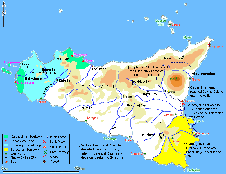 Punic siege of Syracuse, 397 BC