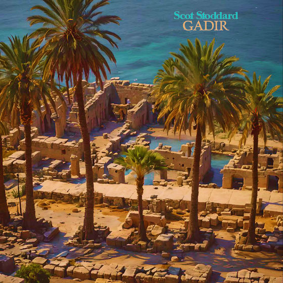 Cover art for the track Gadir, the fifth single ahead of the Carthage, the fifth single ahead of the Carthage album.