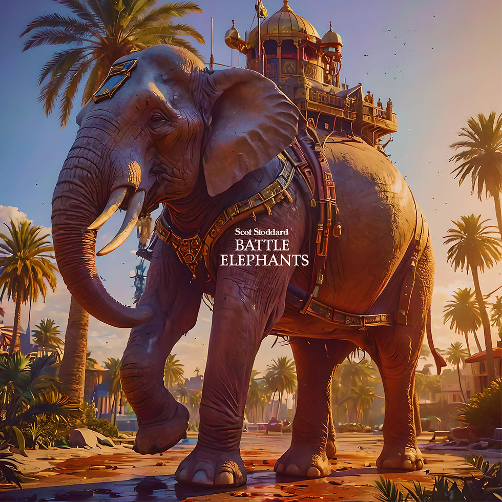 Cover art for Track 8, Battle Elephants