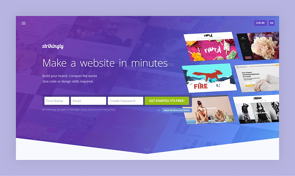 easy website builder