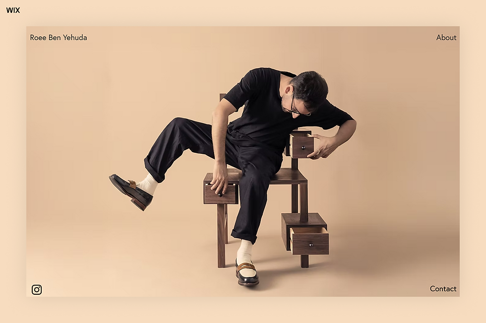 AI website example: Roee Ben Yehuda