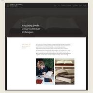 Bracadale Books about us page example