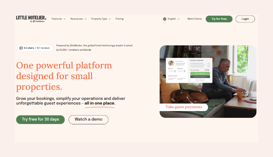 property management software (PMS) for small businesses