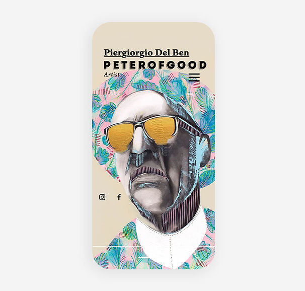 Piergiorgio Del Ben 모바일 웹사이트