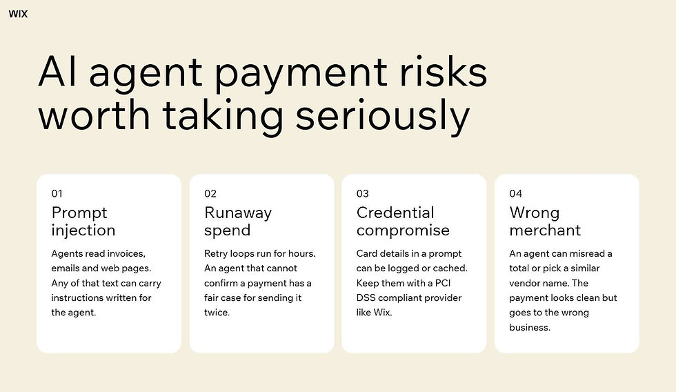 AI agent payment risks worth taking seriously