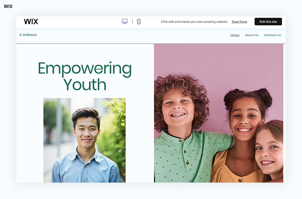 Social welfare organization (serene) website template