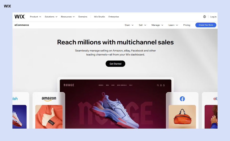 wix multichannel sellig