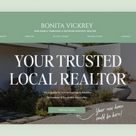 Bonita Vickrey Realtor website example