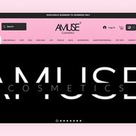 Beauty website example: Amuse Cosmetic