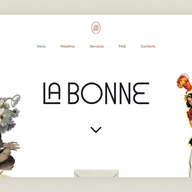 La Bonne responsive website