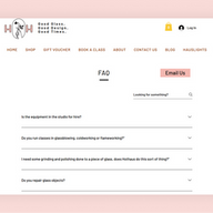 Hothaus FAQ page example