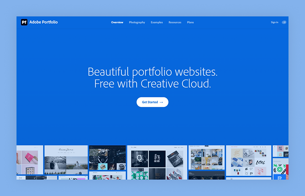 website builders for designers