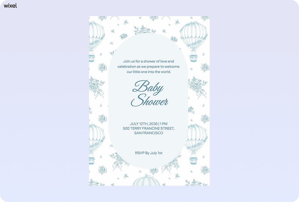 how to make a baby shower invitation
