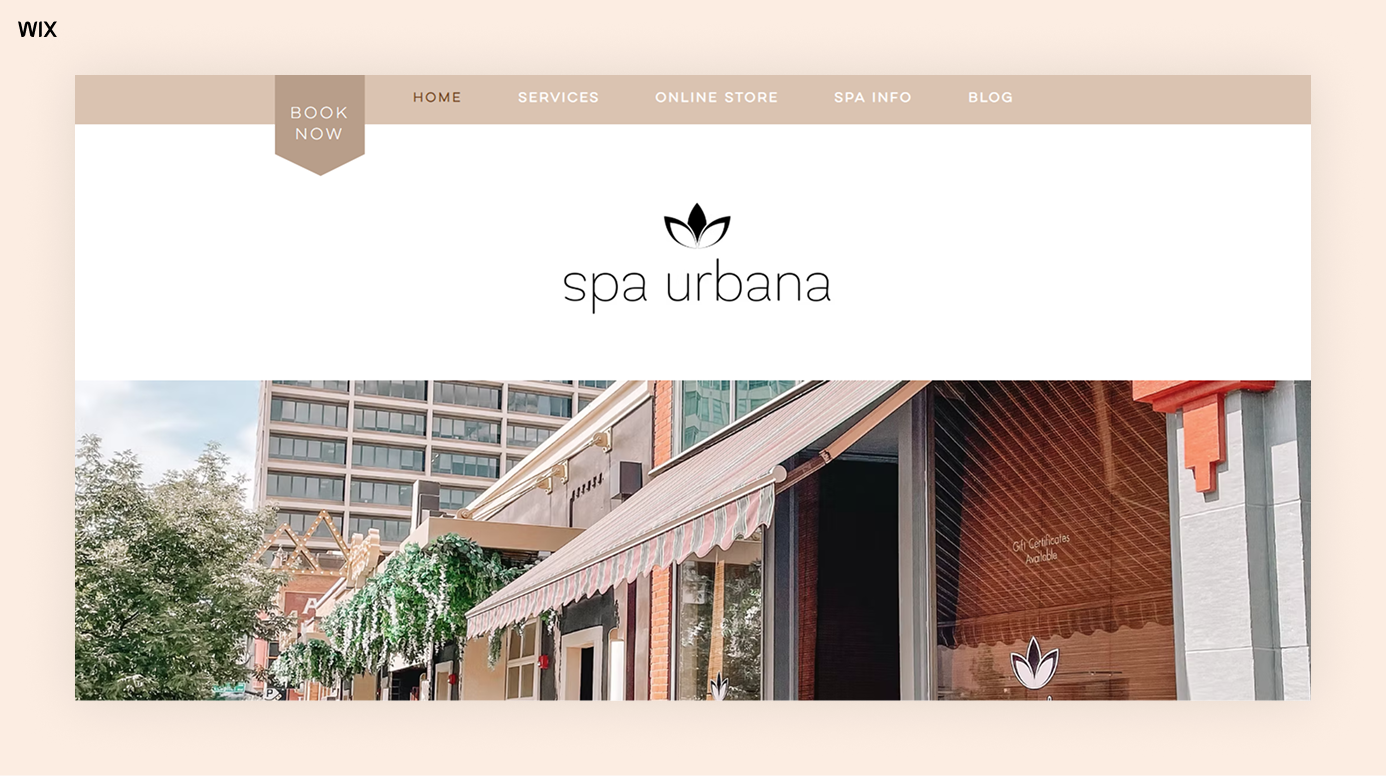 Spa Urbana health and wellness website