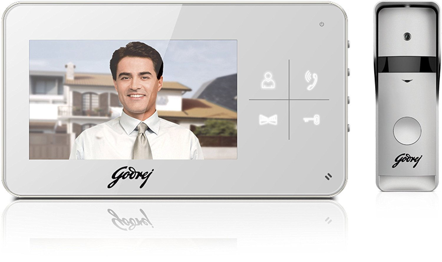 GODREJ SEETHRU 7" HANDSFREE TOUCH SCREEN VIDEO DOOR PHONE