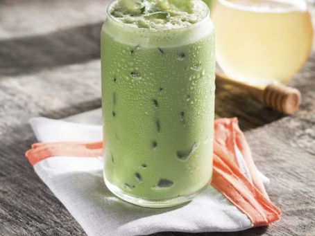 LATTE MATCHA MẬT ONG LẮC 