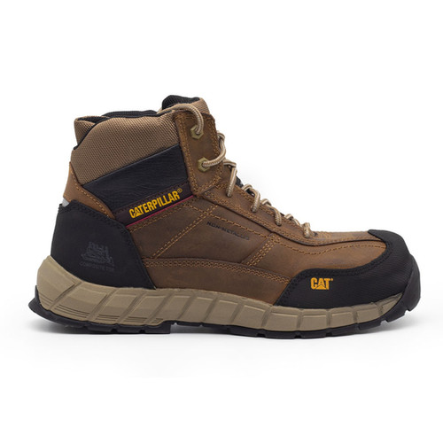 CAT Streamline Mid LCT SIP HRO Leather Work Boots TOME SPORT