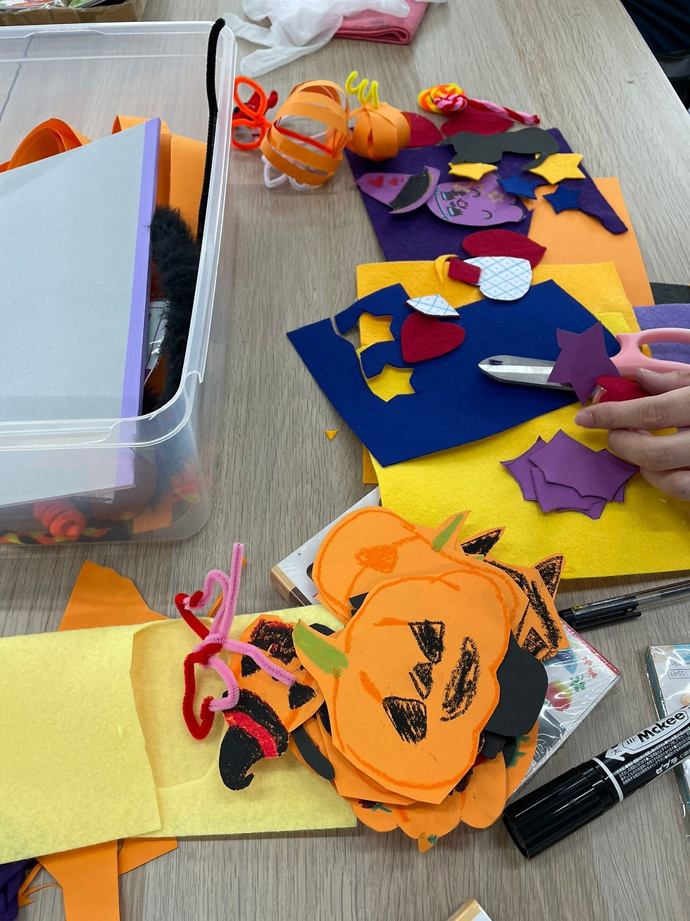 ハロウィンイベントに向けて準備中🎃👻