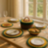 Set de mesa - Girasoles de Gáles