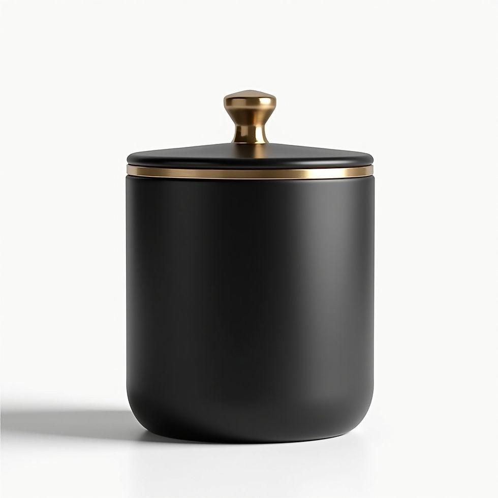 Brass Lidded Canister
