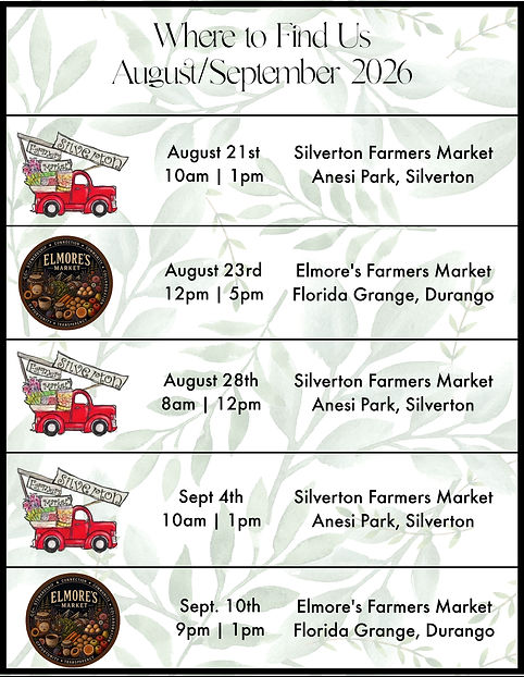 Where to Find Us August