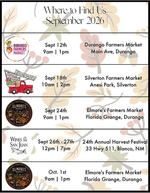 Where to Find Byers Ranch Apothecary September