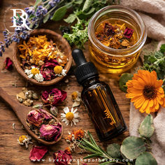 Botanical Skincare Herbs and Oils