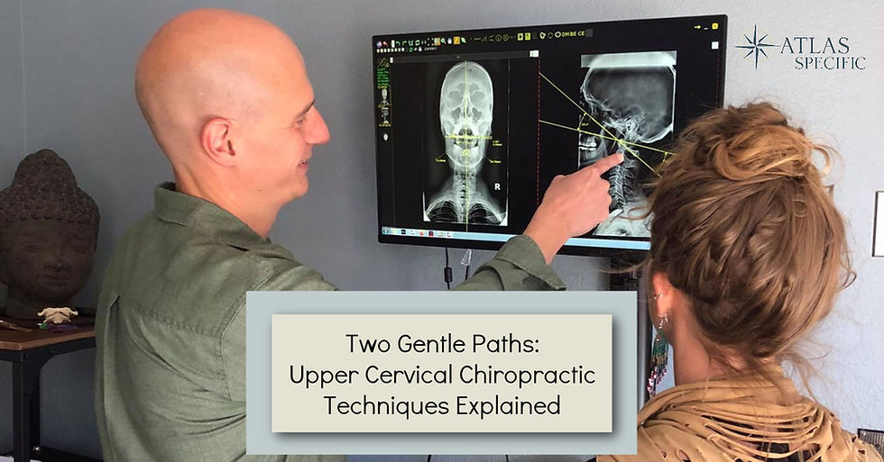 Two Gentle Paths to Healing: Upper Cervical Chiropractic Techniques Explained