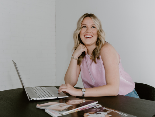 Marketing Agency Working On Laptop With Client