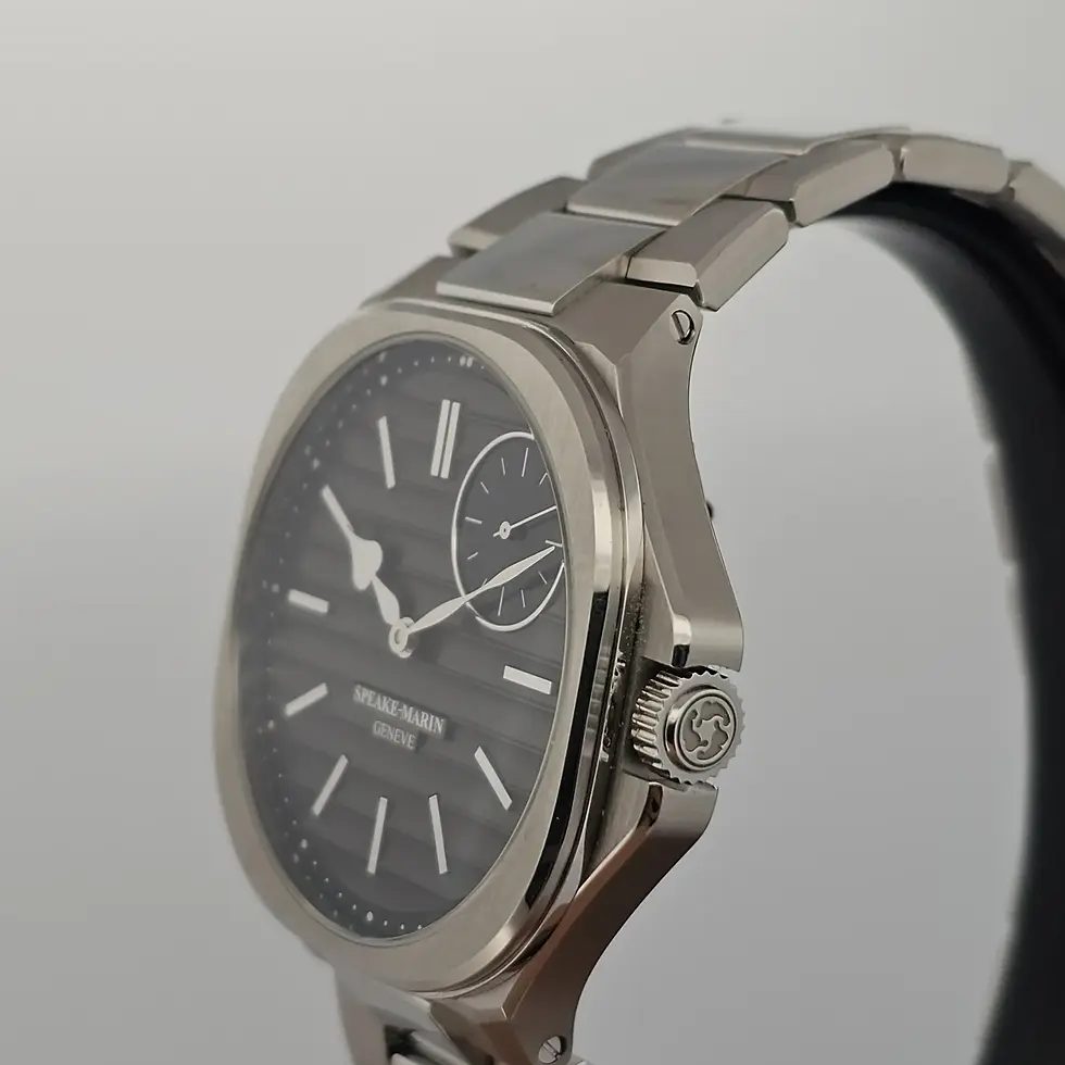 縮圖：Speake Marin Ripples Original Grey Brushed Dial 604015040「直播價」