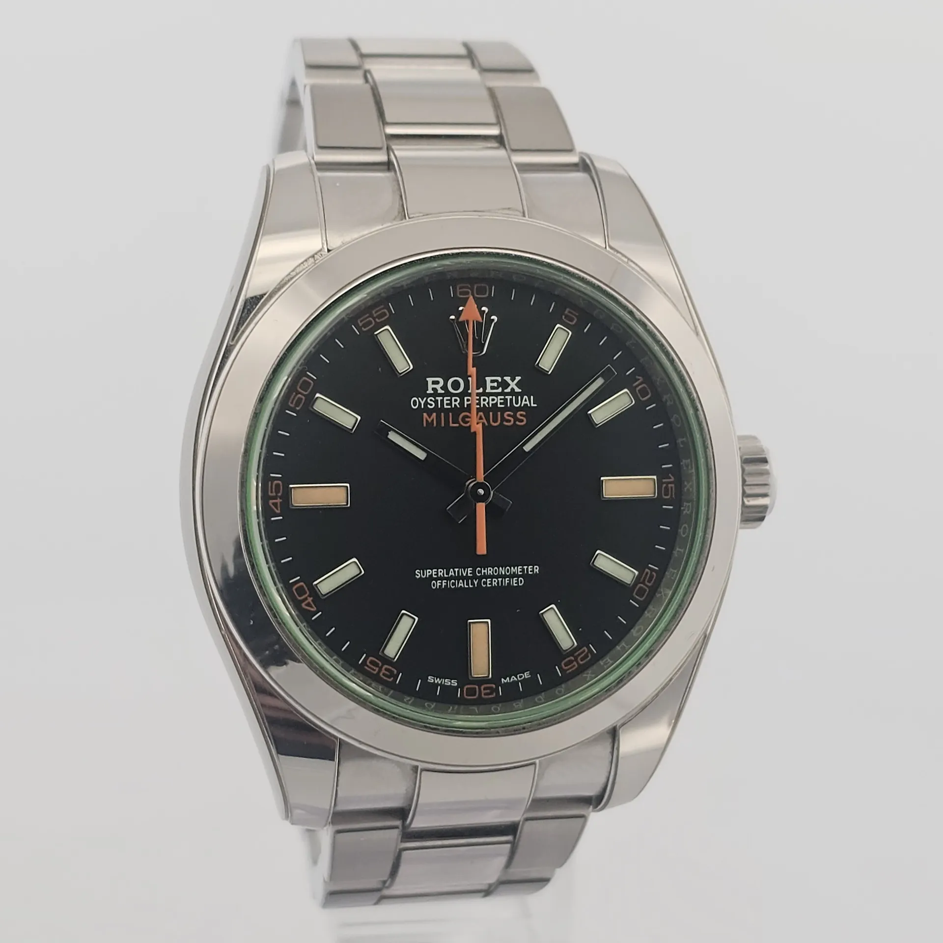 Rolex Milgauss Black Dial 116400GV