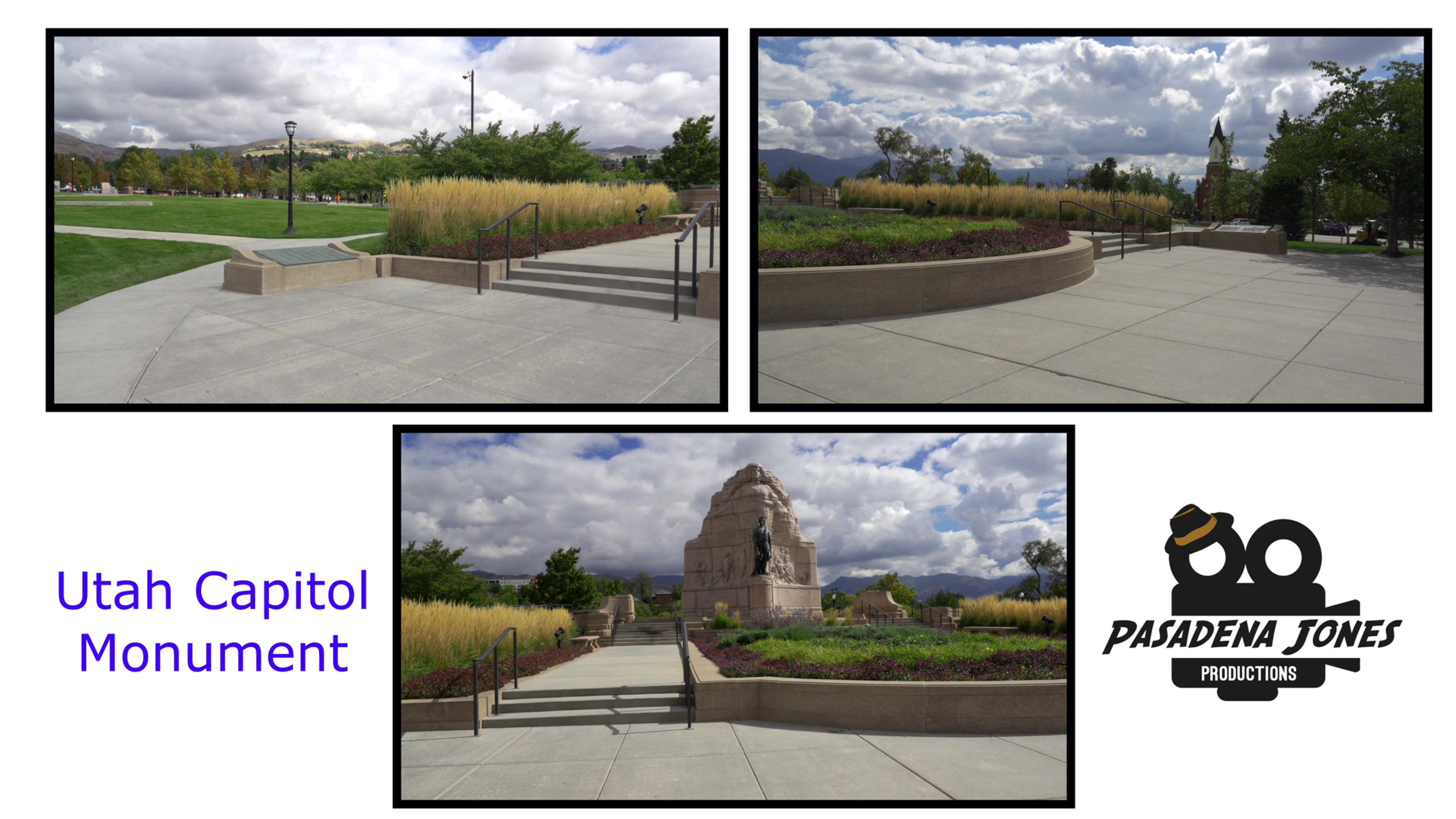 Utah State Capitol Monument