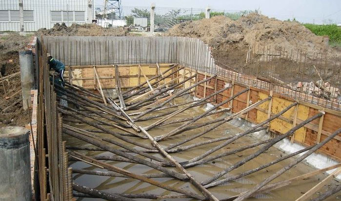 Xây dựng bể bơi - Các bước chi tiết